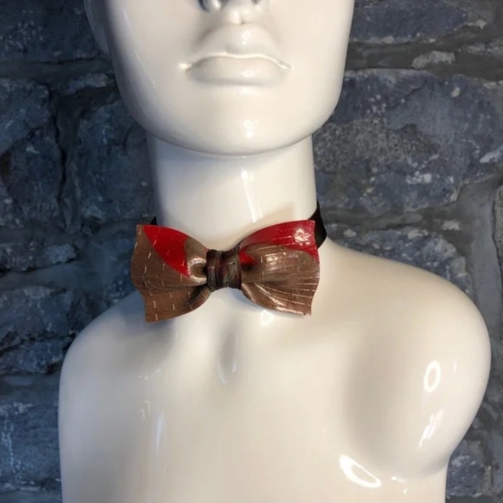 Guillotine Sculpted Bow Tie: Cade